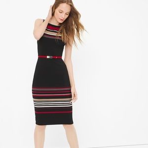 Auburn Sl Stripe Sheath Dress 570185199